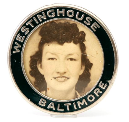 Westinghouse Baltimore employee badge