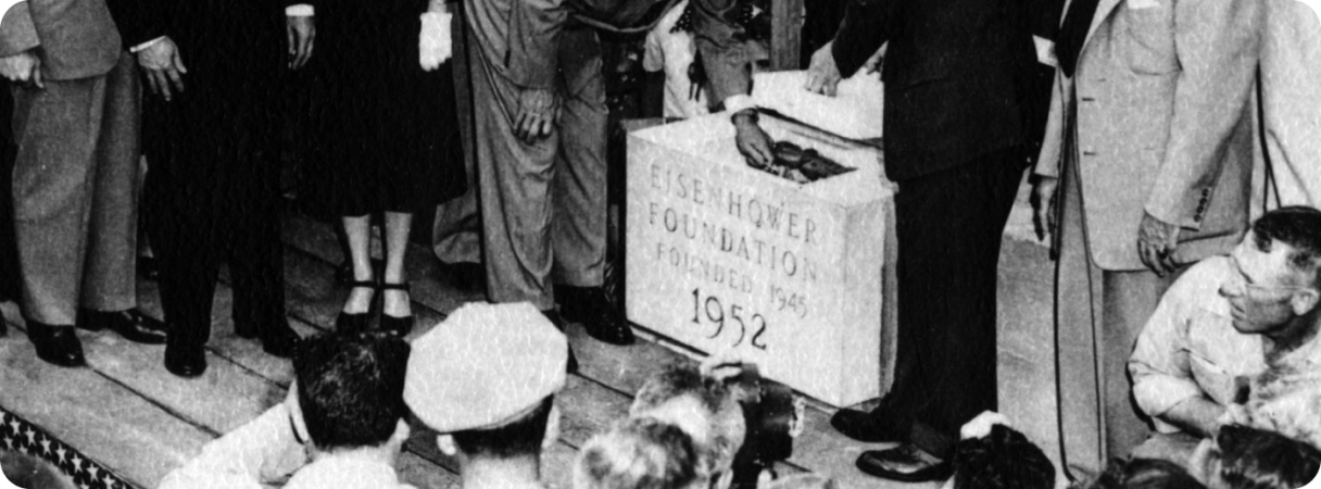 Eisenhower foundation time capsule