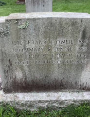 Ralph O’Neil gravesite