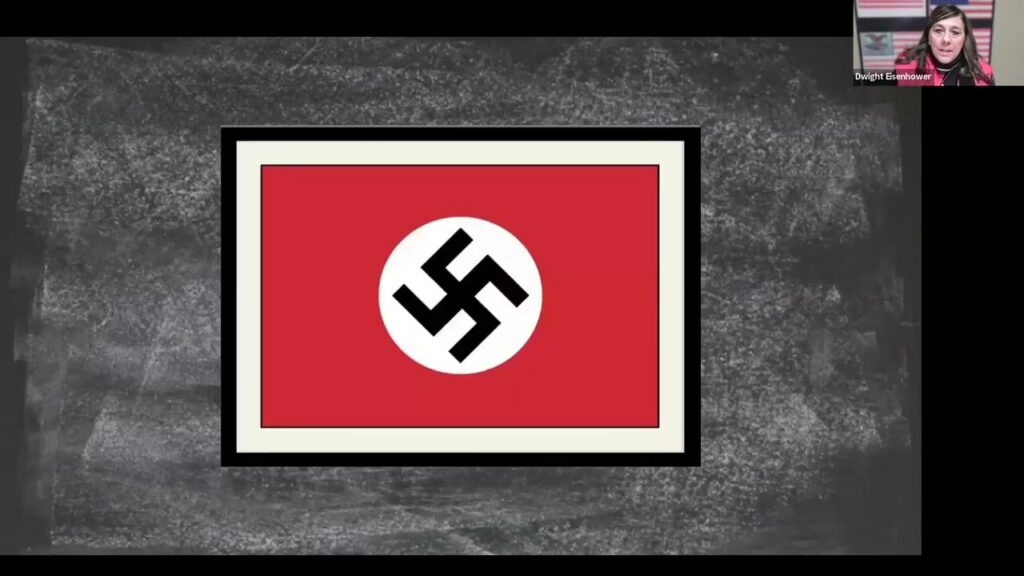Educational graphic titled “How Did the Holocaust Happen?” with a Nazi swastika symbol.