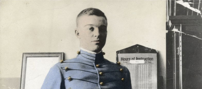 Eisenhower at graduation from West Point