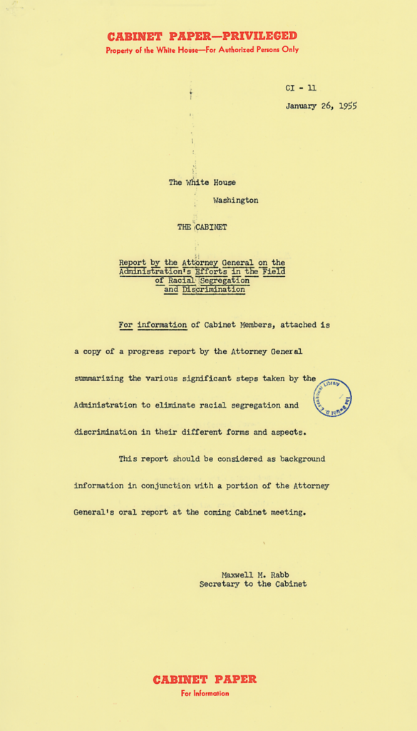 Yellow report cover with centered black text.