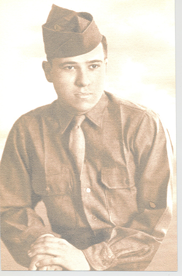 A man in military uniform.