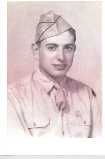 Ira Marcus Schafer wearing a military uniform and garrison cap.