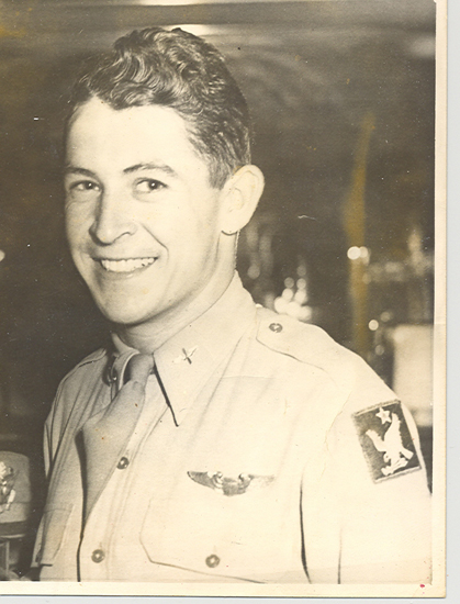 Smiling Lee H. McClure shown in a formal military portrait.
