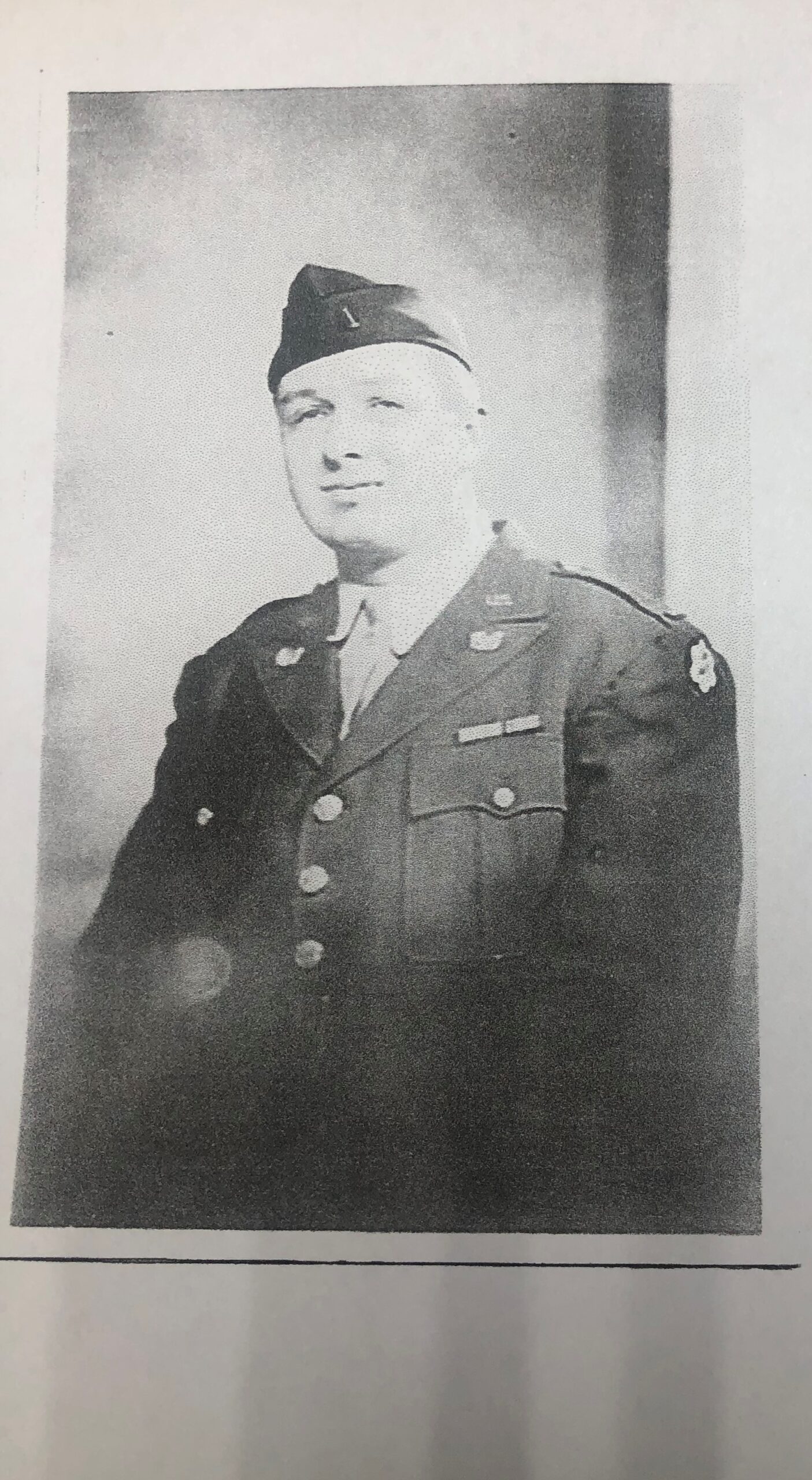 Walter Book wearing a decorated U.S. Army uniform.