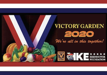 Victory Gardens 2020 graphic reading “We’re all in this together.”