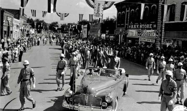 Eisenhower Homecoming Parade June 1945