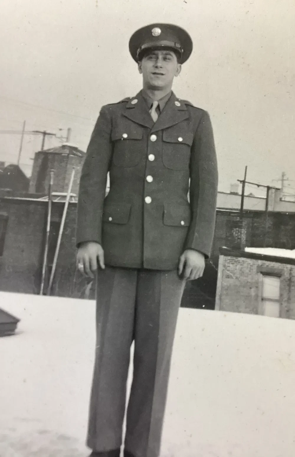Joseph Capo in Army uniform