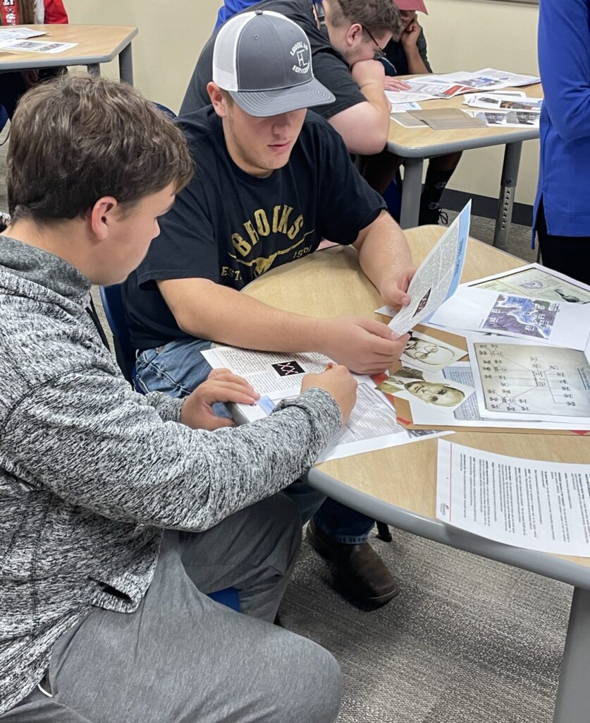 High school students education activity