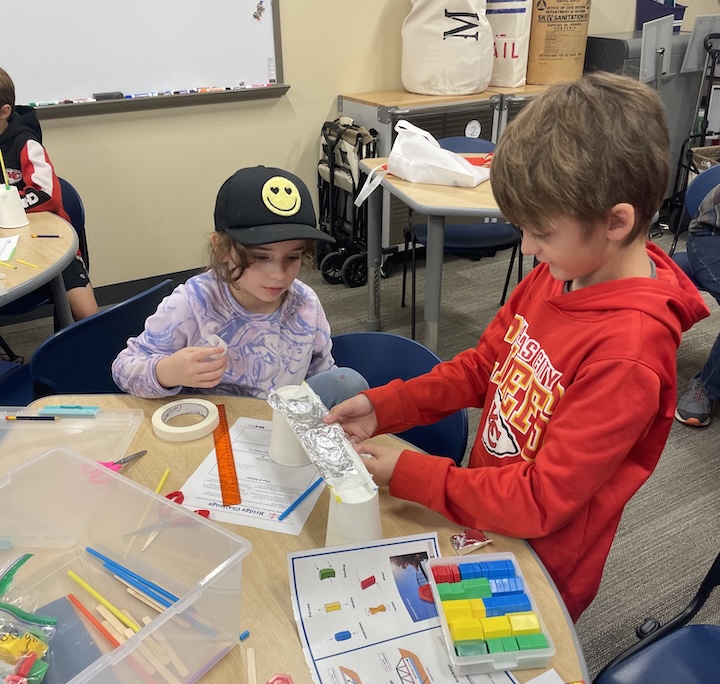 students participating in bridges and byways program